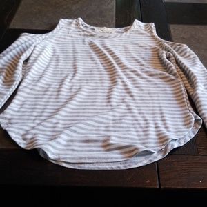 Girls cold shoulder shirt